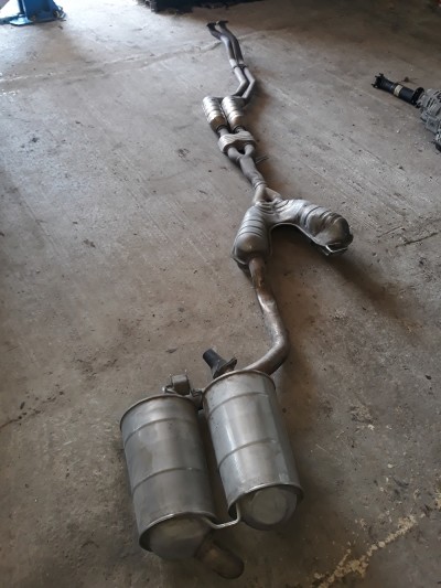 Выхлопная труба бмв E39 - купить Верхних Кузлах
