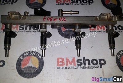 Форсунка топливная бмв е46 н42 из Японии - купить Верхних Кузлах