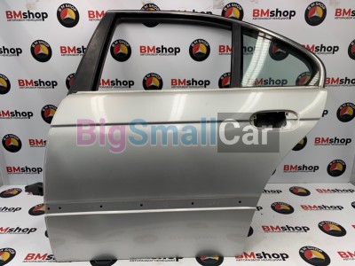 Дверь левая задняя BMW 525i 2002 E39 m54b25TU 41528266721 - купить Верхних Кузлах