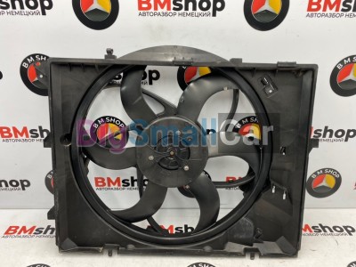 Вентилятор радиатора BMW 323i 2007 E90 N52b25 17117590699 - купить Верхних Кузлах