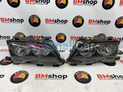 Фара BMW 318i 2002 E46 N42B20 63127165773 - купить Верхних Кузлах