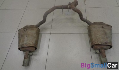 Задняя часть глушителя от Jaguar X-TYPE 2001-2009 - купить Верхних Кузлах