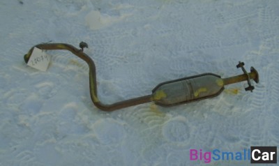 Средняя часть глушителя от Hyundai Accent 2000-2012 - купить Верхних Кузлах