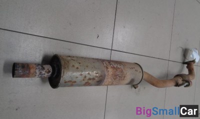 Приемная труба глушителя от Skoda Fabia 2007-2014 - купить Верхних Кузлах