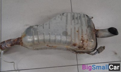 Задняя часть глушителя от Opel Astra H 2004-2014 - купить Верхних Кузлах