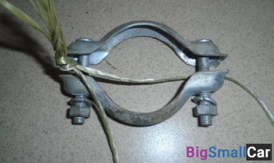 Хомут глушителя от Iran Khodro Samand 2003 - купить Верхних Кузлах