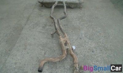 Глушитель в сборе от Porsche Cayenne 2002-2010 - купить Верхних Кузлах