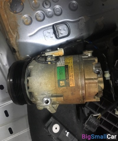 Компрессор кондиционера Опель астра 13124749 - купить Верхних Кузлах