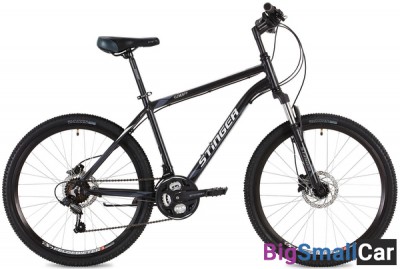 Дорожный велосипед STINGER 26AHD.ELEMHD.16BK8 - купить Верхних Кузлах