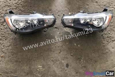 Фары mitsubishi lancer Х - купить Верхних Кузлах