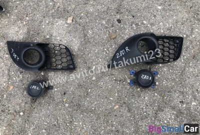 Заглушка птф mitsubishi lancer Х - купить Верхних Кузлах