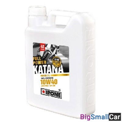 Масло моторное IPONE 4T FULL POWER KATANA SYNTHETIC 10W40 4L 16915 - купить Верхних Кузлах