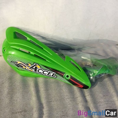 Защита руля Accel пластик накладки green SD-10 - купить Верхних Кузлах