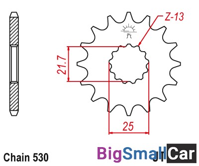 Звезда ведущая JT JTF566.14 - купить Верхних Кузлах