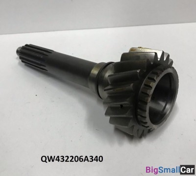 Вал первичный Hyundai HD120 QW432206A340 - купить Верхних Кузлах