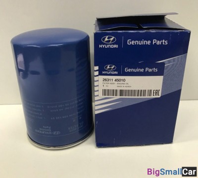 Фильтр масляный D4AL D4DD D4DB Hyundai 2631145010 - купить Верхних Кузлах