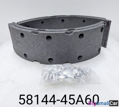 Накладки тормозные Hyundai HD72 5814445A60 - купить Верхних Кузлах