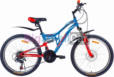 Дорожные велосипеды PIONEER FORSAGE 24/14 black-red-gray - купить Верхних Кузлах