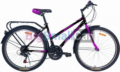 Дорожные велосипеды PIONEER AURORA 26/16 black-violet-white - купить Верхних Кузлах