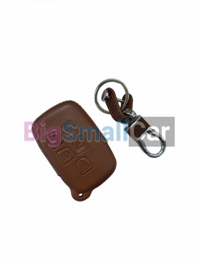 КОЖАНЫЙ ЧЕХОЛ ДЛЯ КЛЮЧА LAND ROVER RANGE ROVER EVOQUE, VOQUE, DISCOVERY, FREELANDER bgt 241 - купить Верхних Кузлах